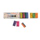Moulin Roty Box of 6 multi-coloured wax blocks 3+