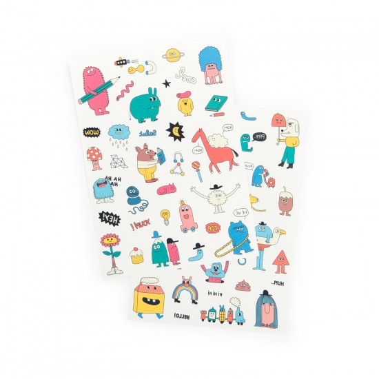 Moulin Roty Tattoos - Les Toupitis 3+ Moulin Roty Tattoos - Les Toupitis 3+