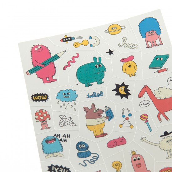 Moulin Roty Tattoos - Les Toupitis 3+ Moulin Roty Tattoos - Les Toupitis 3+