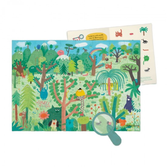 Moulin Roty Puzzle The Wonderful World - Les Schmouks 4+