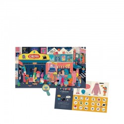 Moulin Roty 200 Pieces Puzzle - The Movies 6+ Moulin Roty 200 Pieces Puzzle - The Movies 6+