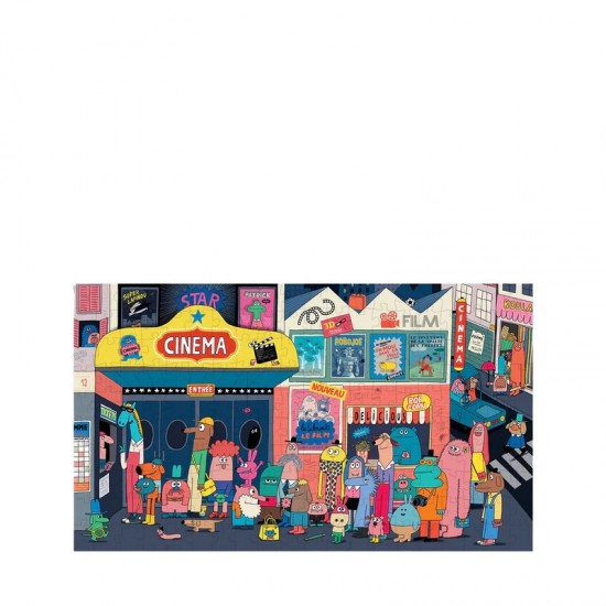 Moulin Roty 200 Pieces Puzzle - The Movies 6+ Moulin Roty 200 Pieces Puzzle - The Movies 6+