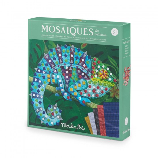 Moulin Roty Mosaic Craft Kit - Tout autour du monde 5+