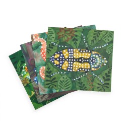 Moulin Roty Mosaic Craft Kit - Tout autour du monde 5+