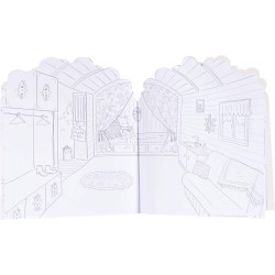 Moulin Roty  La Grande Famille Sticker Book 3+