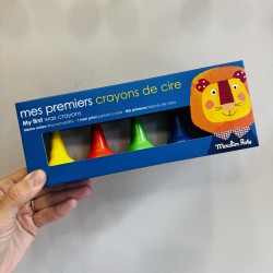 Moulin Roty My first 5 Wax Finger Crayons