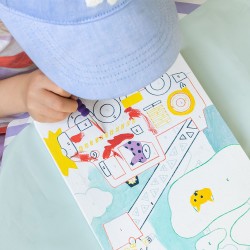 Petit Pinceau Kids Paint by Numbers Wouf 3-6 years