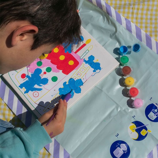 Petit Pinceau Kids Paint by Numbers Yummy 3-6 years Petit Pinceau Kids Paint by Numbers Yummy 3-6 years