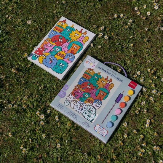 Petit Pinceau Kids Paint by Numbers TOGETHER 5-8 years