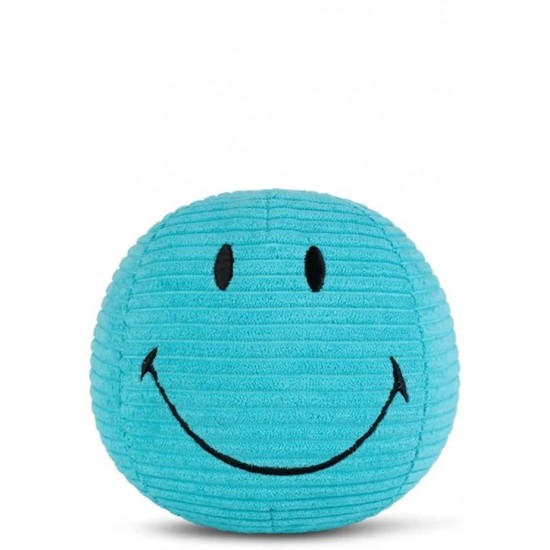 BON TON TOYS SMILEY ECO CORDUROY PLUSH 13 cm teal 