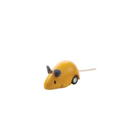 PlanToys Moving Mouse - Yellow PlanToys Moving Mouse - Yellow