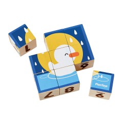 PlanToys Animal Puzzle Cubes PlanToys Animal Puzzle Cubes