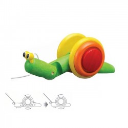 PlanToys Pull-Along Snail