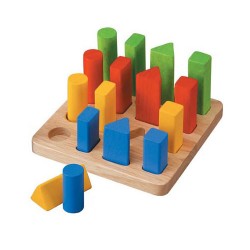 PlanToys Geometric Peg Board PlanToys Geometric Peg Board