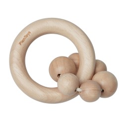 PlanToys Beads Rattle-Natural PlanToys Beads Rattle-Natural