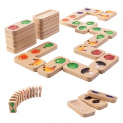 PlanToys Fruit & Veggie Domino PlanToys Fruit & Veggie Domino
