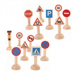 PlanToys Set of Traffic Signs & Lights PlanToys Set of Traffic Signs & Lights