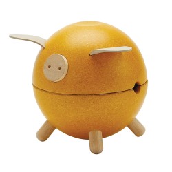 PlanToys Piggy Bank - Yellow PlanToys Piggy Bank - Yellow