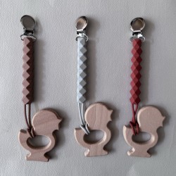Pacifier Clip newborn | Train 