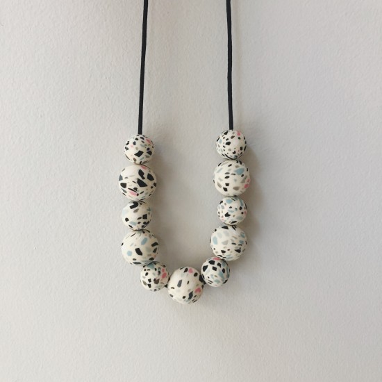 Mum Necklace | Terrazzo