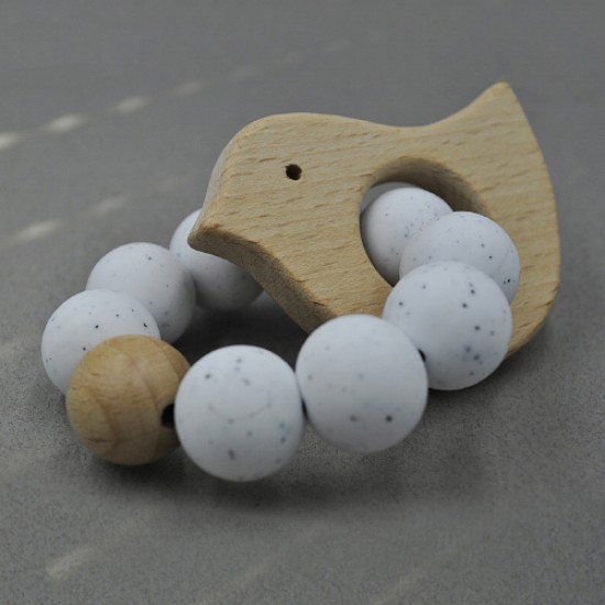 Teether with wood | Dove