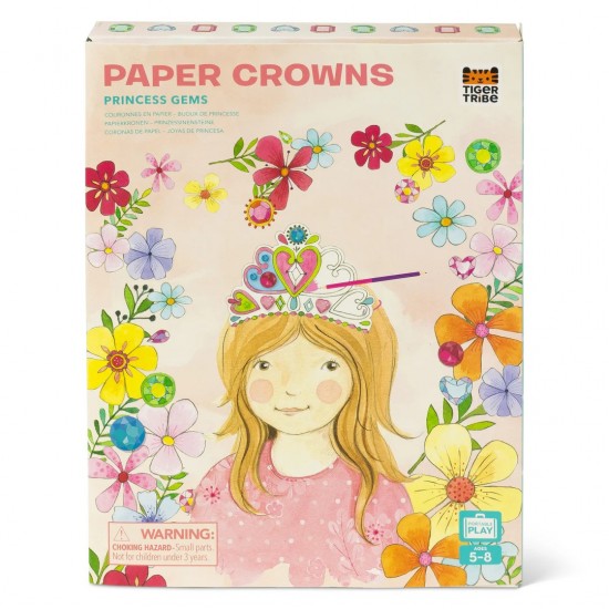 Tiger Tribe Activity Set – Princess Gems and Crowns 5+ Tiger Tribe Activity Set – Princess Gems and Crowns 5+