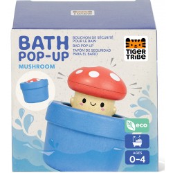 Tiger Tribe Bath Toy Pop-Up  Bioplastic - Mushroom 0+ 