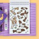 Tiger Tribe Colour by Numbers - Mermaids and Friends 