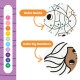 Tiger Tribe Colour by Numbers - Mermaids and Friends 