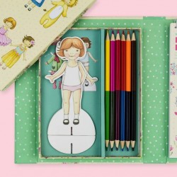 Tiger Tribe Paper Doll Kit 5+