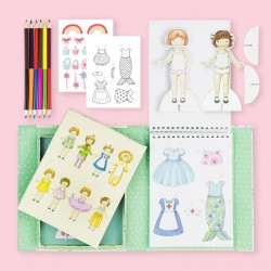 Tiger Tribe Paper Doll Kit 5+
