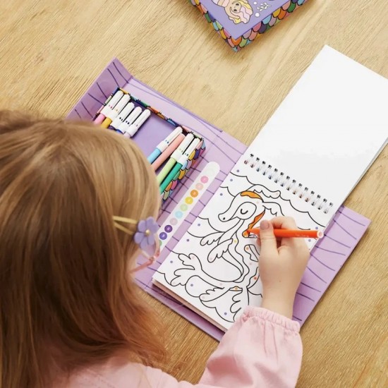 Tiger Tribe Colour by Numbers - Mermaids and Friends 