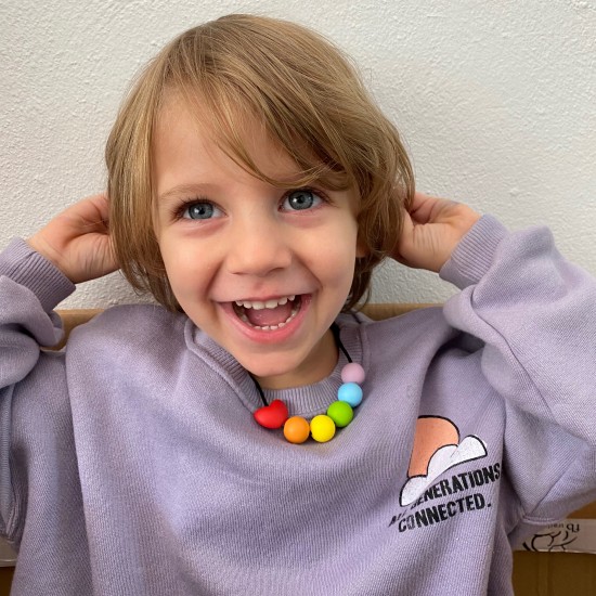 Toddler Necklace Happy 3+ years